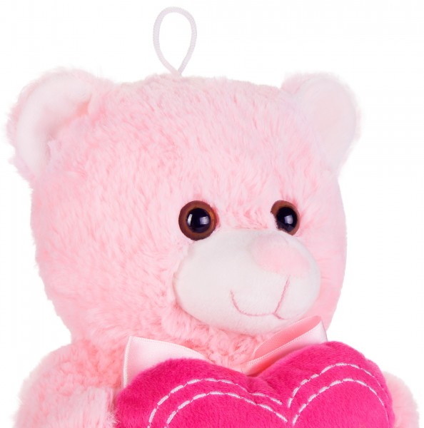 BRUBAKER Plüschteddy Mit Herz – Kuscheliger Teddybär 35 Cm, Rot Mit Je T'Aime