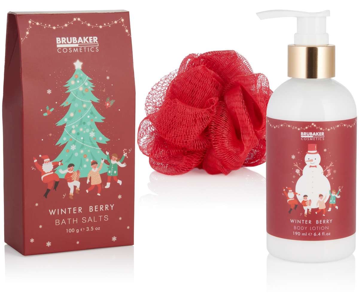 Tititex Weihnachts-Duschvorhang – Kariert, Rot & Fröhlich