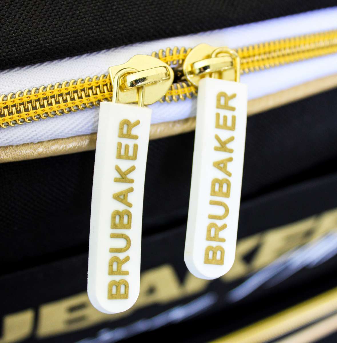 Set Ski Brubaker Grenoble - Housse Skis 170cm + Sac Chaussures Ski - Blanc/Doré