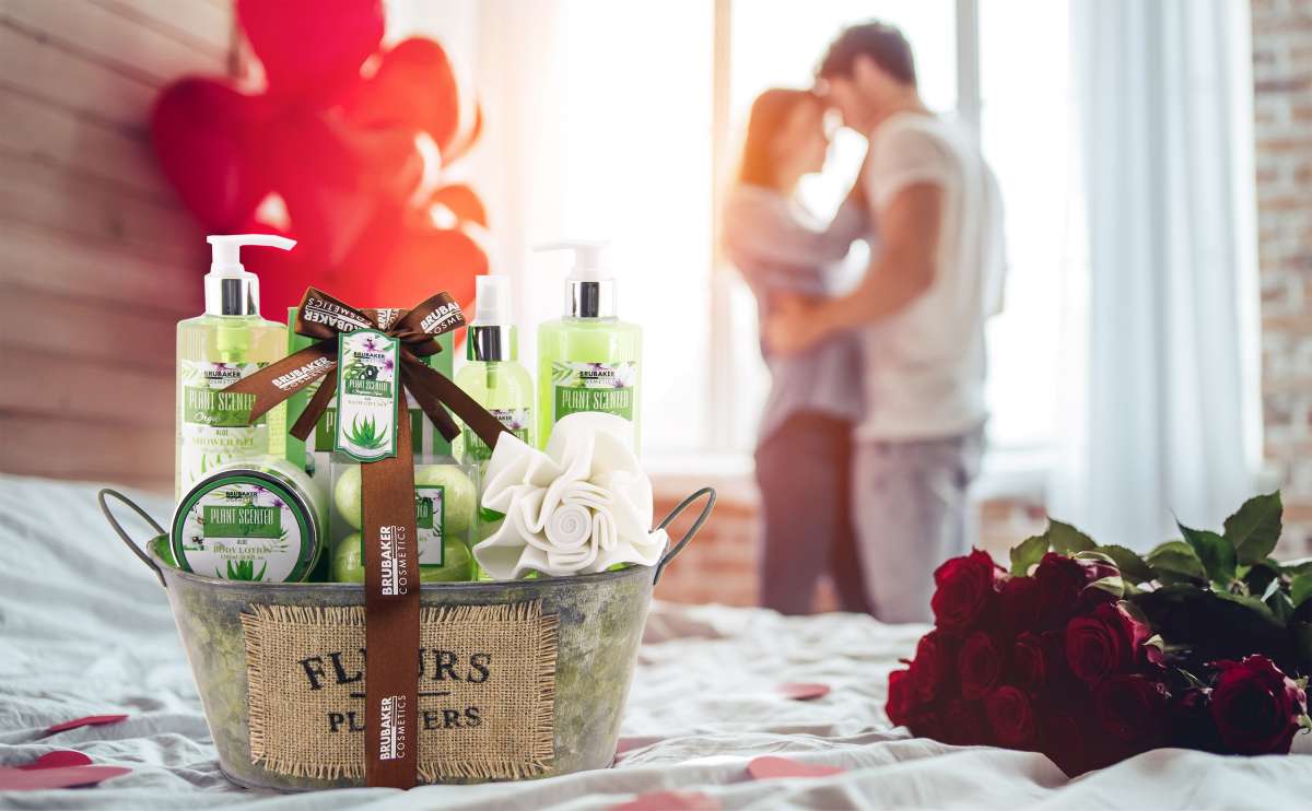 Aloe Vera Beautyset - 10 tlg. Geschenkset in Vintage Wanne