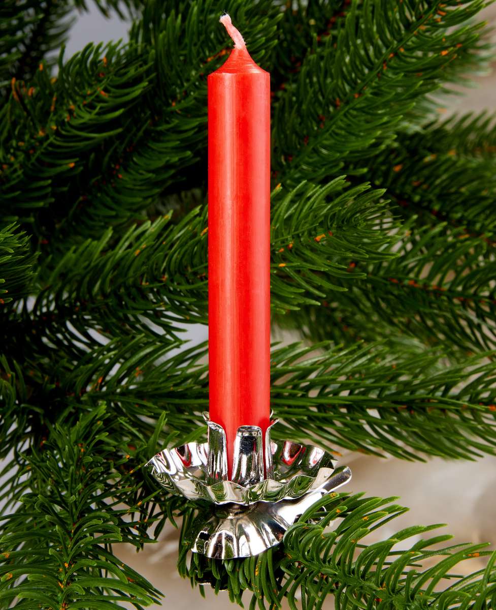 Baumkerzenhalter für den Tannenbaum