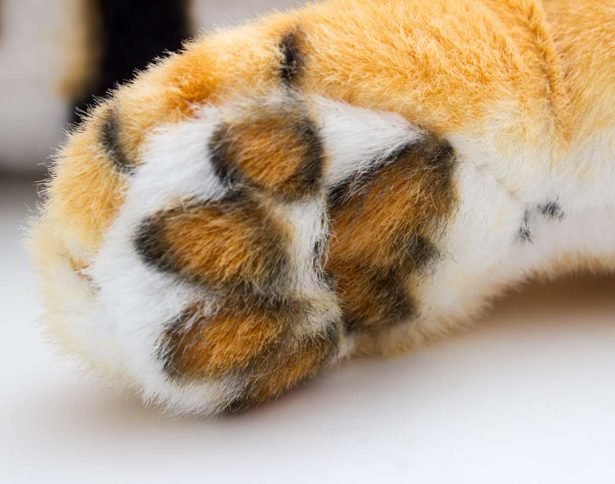 Plüschtier Tiger – Weiches Kuscheltier, 13 Cm, Braun, Perfekt Als Geschenk Oder Dekoration